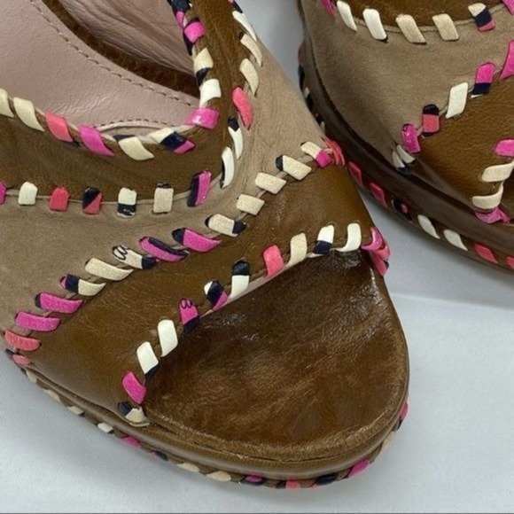 Emilio Pucci Vintage platform high heel Shoes - Picture 4 of 16